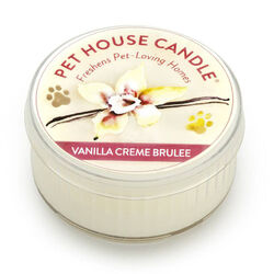 Pet House Candle Mini Candle - Vanilla Creme Brulee