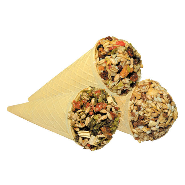 Vitapol Small Ice Cream Cone Treat for Small Animals - Assorted Flavors image number null