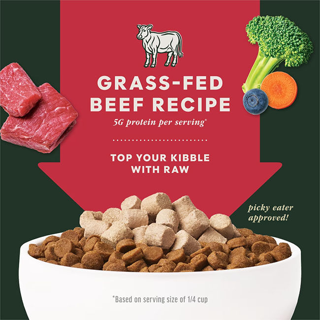 Instinct Raw Boost Mixers for Dogs - Beef Recipe image number null