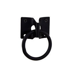 Horse Fare Tie Ring - Black
