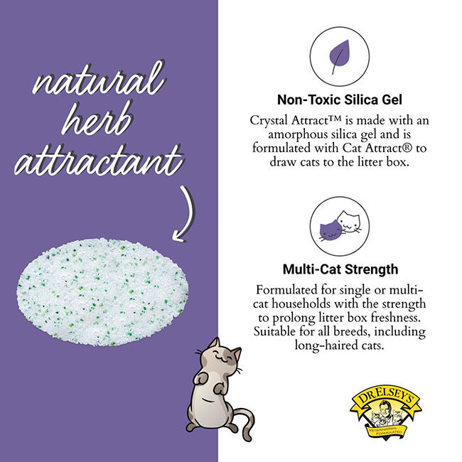 Dr. Elsey's Crystal Attract Litter - 8 lb image number null