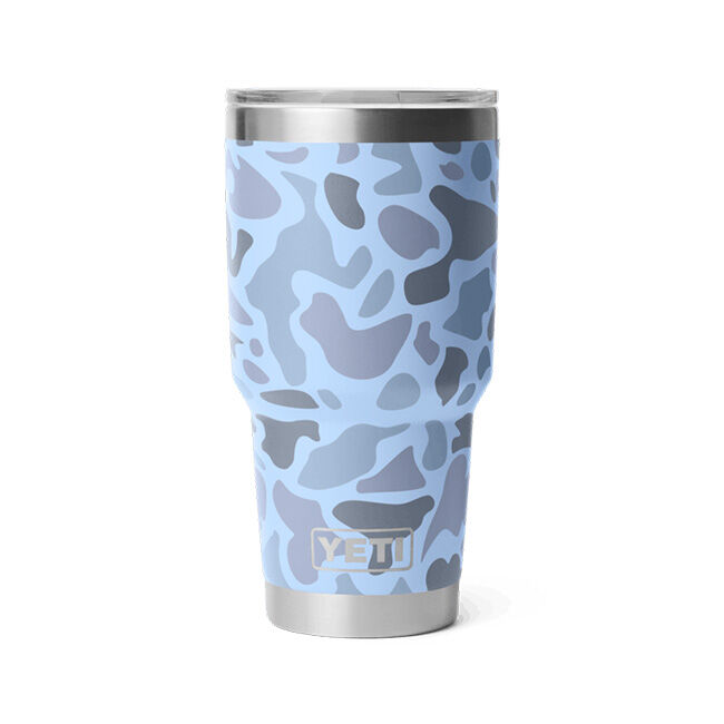 YETI Rambler 30 oz Tumbler with MagSlider Lid - Blue Camo image number null