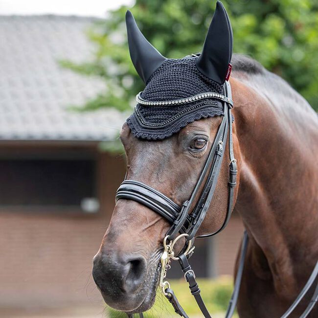 LeMieux Diamante Acoustic Ear Net - Black image number null