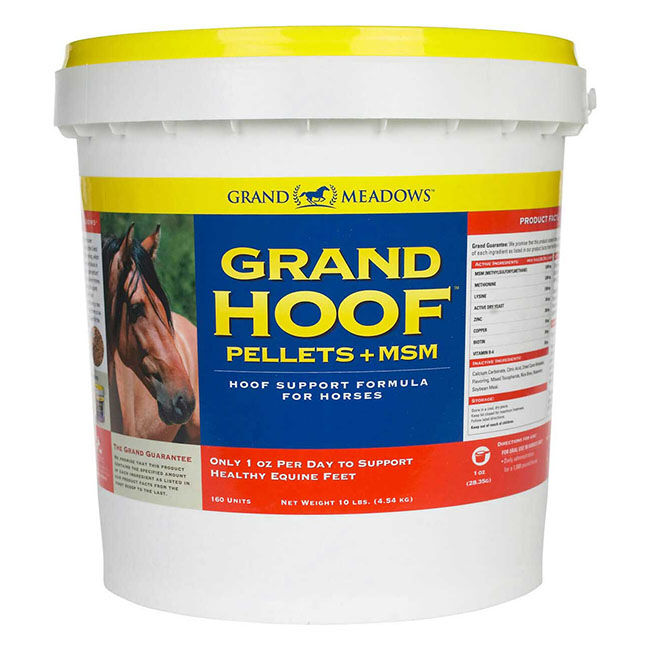 Grand Meadows Grand Hoof Pellets + MSM image number null