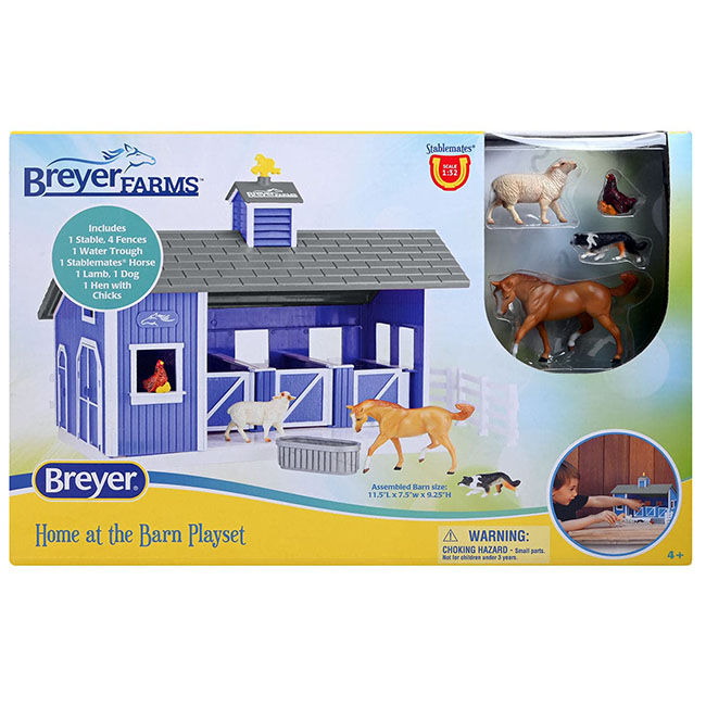Breyer Home at the Barn Playset image number null