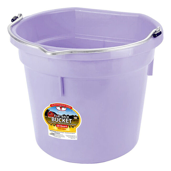 Little Giant DuraFlex Flatback Bucket - 20-Quart Capacity image number null