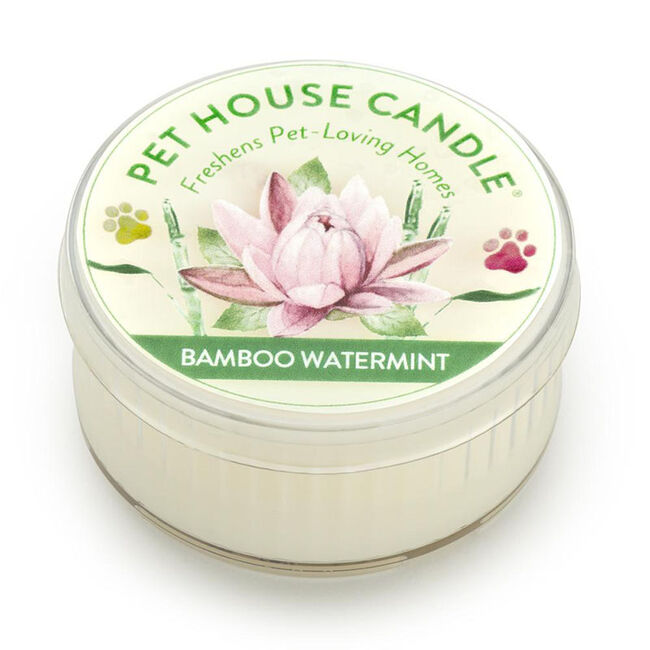 Pet House Candle Bamboo Watermint Mini Candle image number null