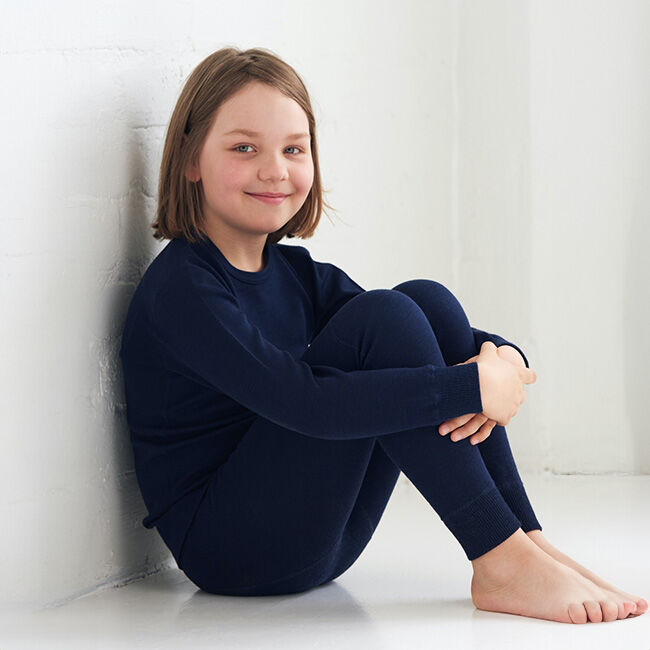 Ruskovilla Kids' Wool Long Johns image number null