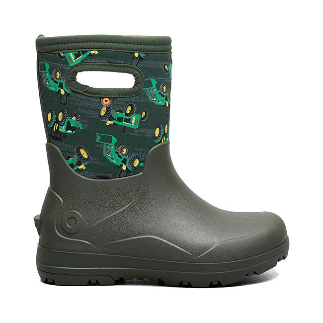 BOGS Kids' York Seamless Rain Boots - Tractors image number null
