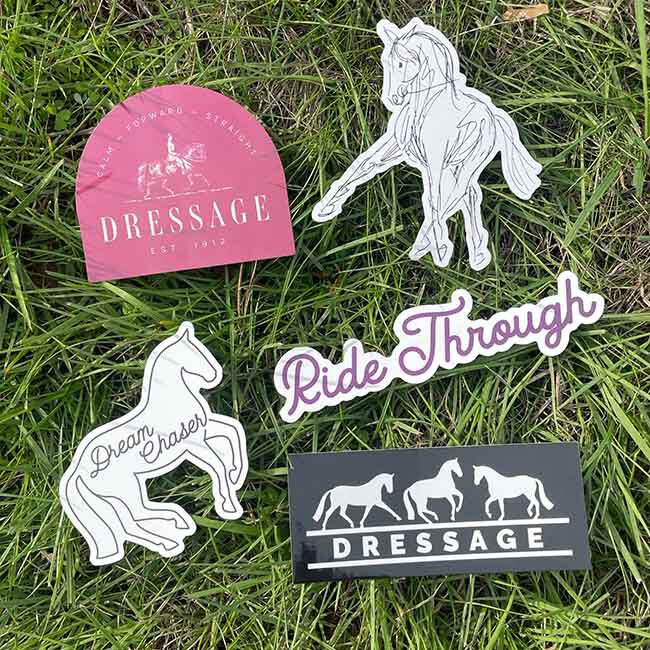 Dapplebay Sticker Pack - Dressage image number null