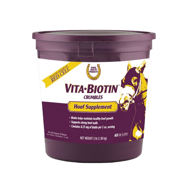 Horse Health Vita Biotin Crumbles Hoof Supplement - 3lb image number null