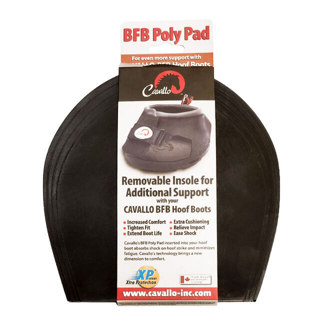 Cavallo Big Foot Boot BFB Draft Hoof Boot Support Pads Pair