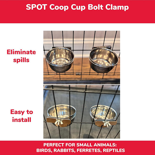 Spot Stainless Steel Bolt-On Coop Cup - 10 oz Capacity image number null