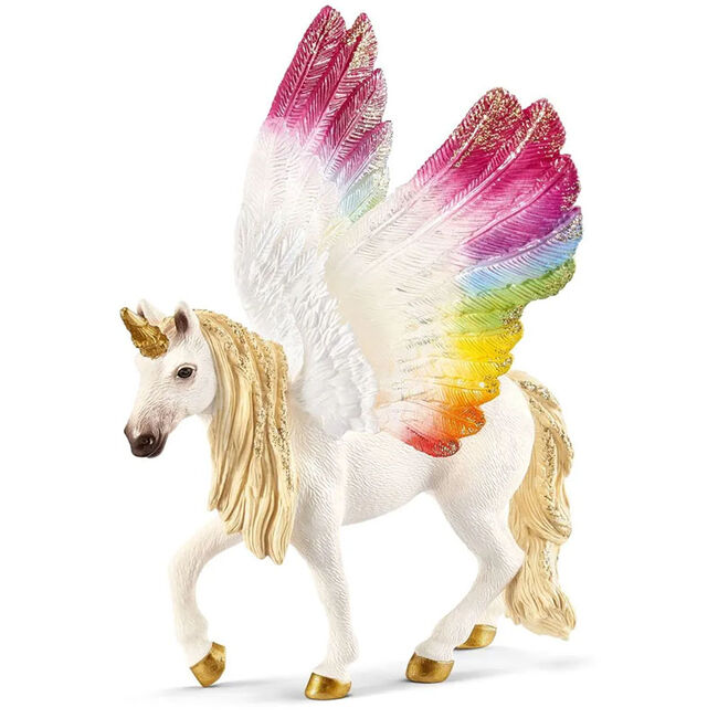 Schleich Winged Rainbow Unicorn image number null