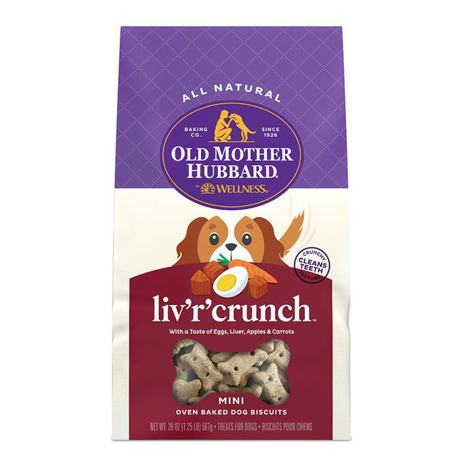 Old Mother Hubbard Classic Liv'r Crunch Mini Dog Biscuits  image number null
