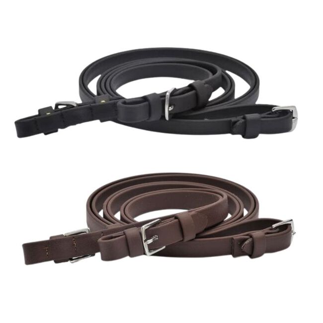 Dr. Cook Bitless Flat Super Grip English Style Beta Reins image number null