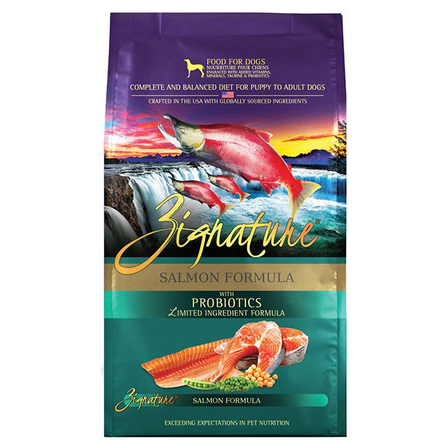 Zignature Salmon Dry Dog Food image number null