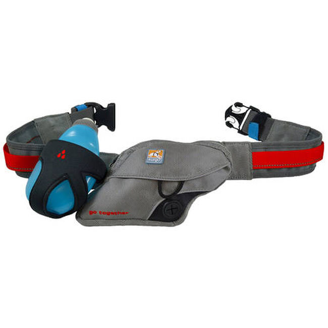 Kurgo K9 Excursion Hands-Free Dog Leash - Gargoyle Grey image number null