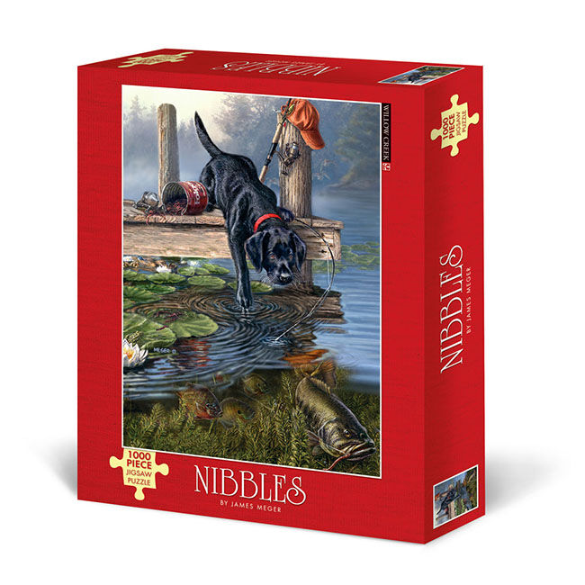 Willow Creek Press 1000-Piece Jigsaw Puzzle - Nibbles image number null