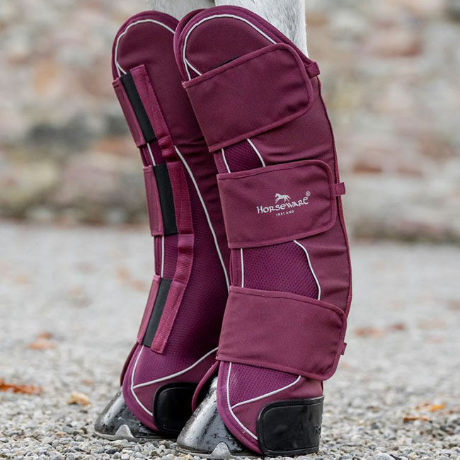 Horseware Signature Travel Boots - Burgundy image number null