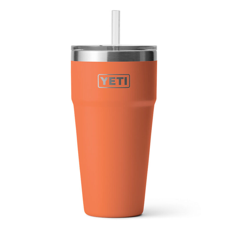 YETI Rambler 26 oz Stackable Cup with Straw Lid - High