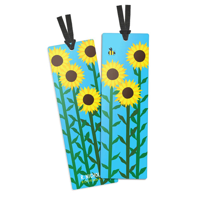 R. Nichols Bookmark - Sunflowers image number null