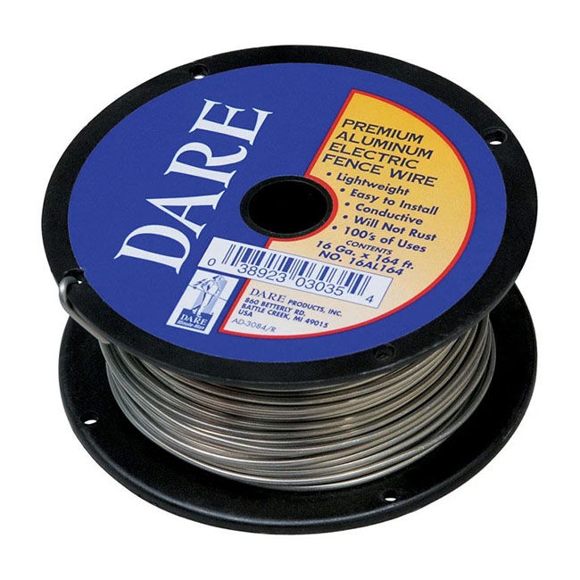 Dare Aluminum Electric Fence Wire - 16-Gauge image number null
