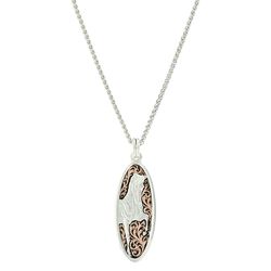 Montana Silversmiths Proud Beauty Rose Gold Horse Necklace - Closeout