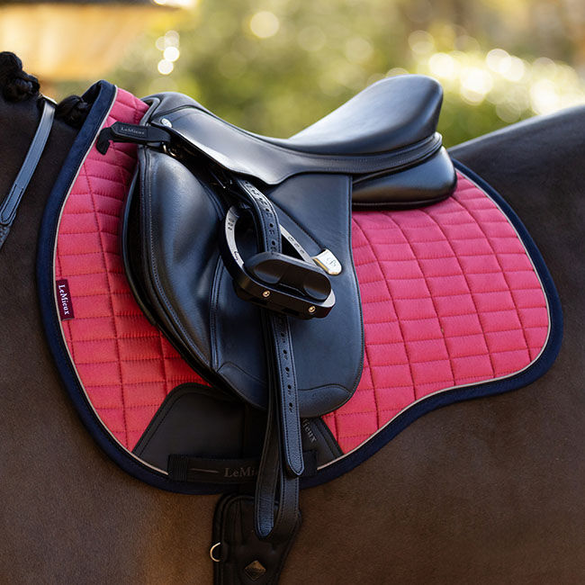 LeMieux Suede All Purpose Pad - Cranberry image number null