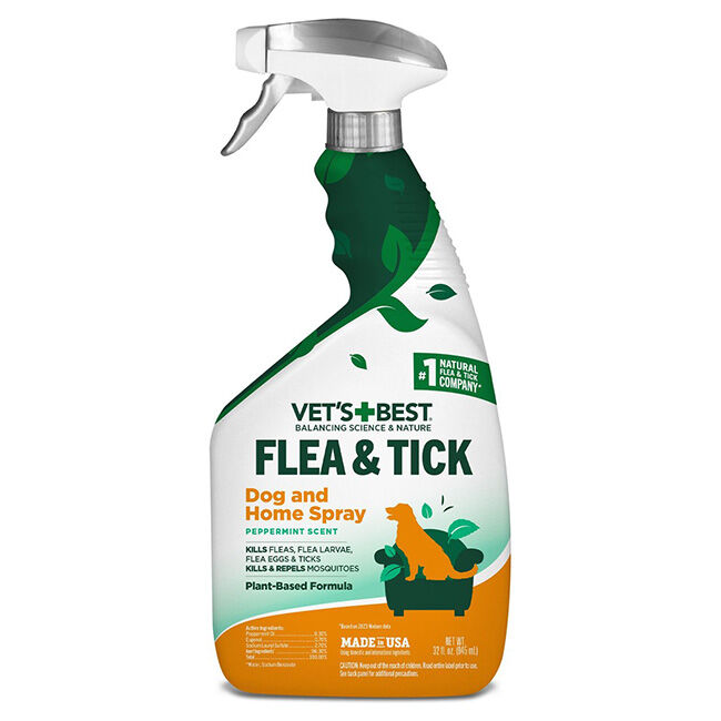 Vet s Best Flea Tick Home Spray for Dogs 32 oz The Cheshire Horse