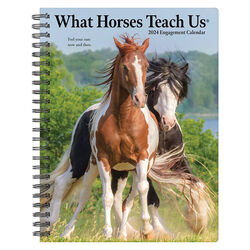 Willow Creek Press 2024 Engagement Calendar - What Horses Teach Us