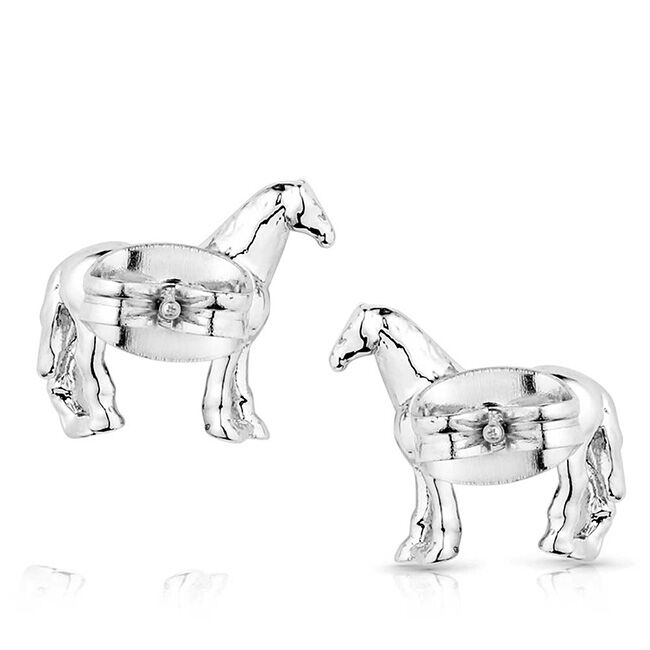 Montana Silversmiths Quarter Horse Earrings image number null