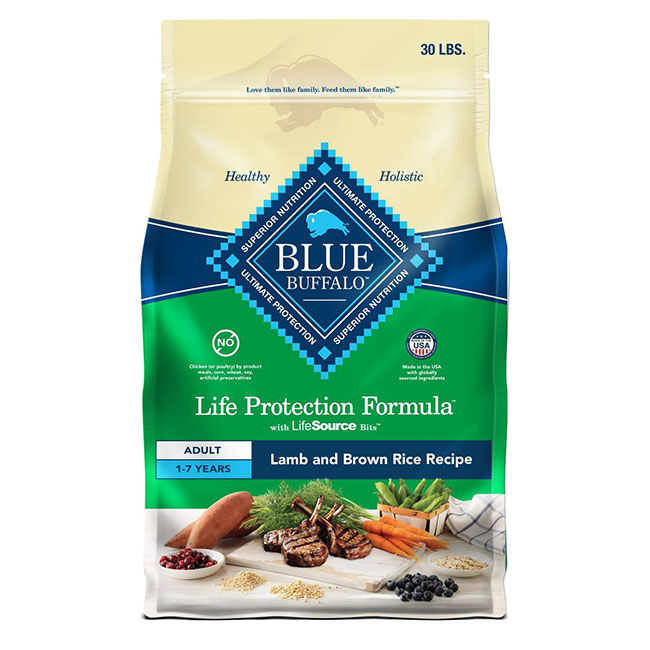Blue Buffalo Life Protection Formula&reg; Lamb and Brown Rice Recipe image number null