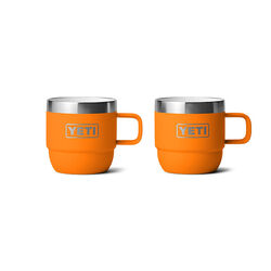 YETI Rambler 6 oz Stackable Mugs - 2-Pack - King Crab Orange
