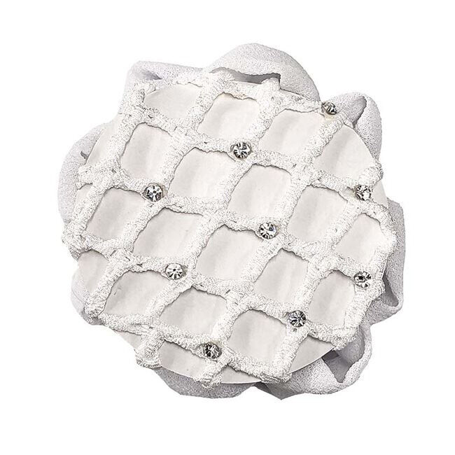 Whinny Widgets Hair Net Scrunchie with Clips image number null