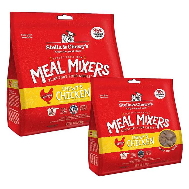 Stella & Chewy's Chicken Freeze-Dried Raw Meal Mixers-18 oz image number null