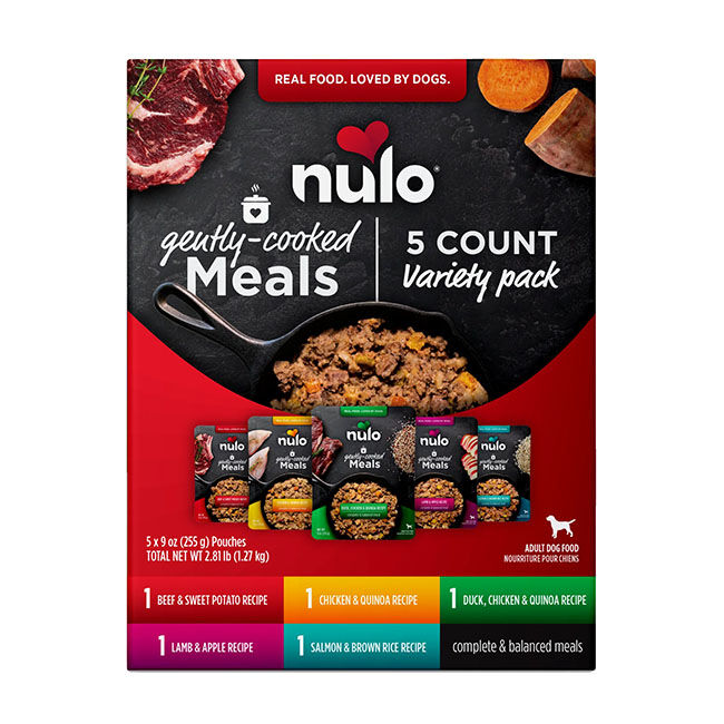 Nulo Gently-Cooked Meals for Dogs - 5-Piece Variety Pack image number null