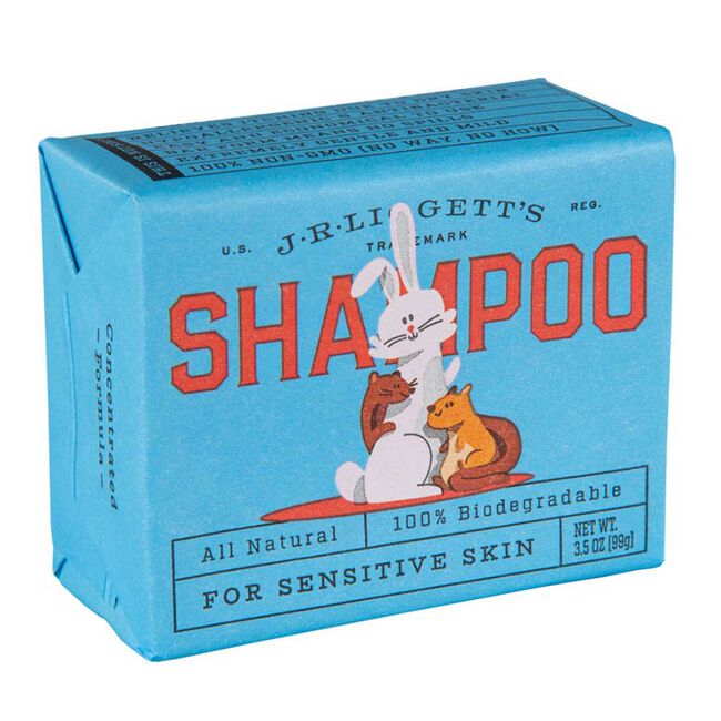 J.R. Liggett's Sensitive Skin Small Animal Shampoo Bar image number null