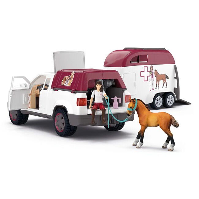 Schleich Mobile Vet with Trailer image number null