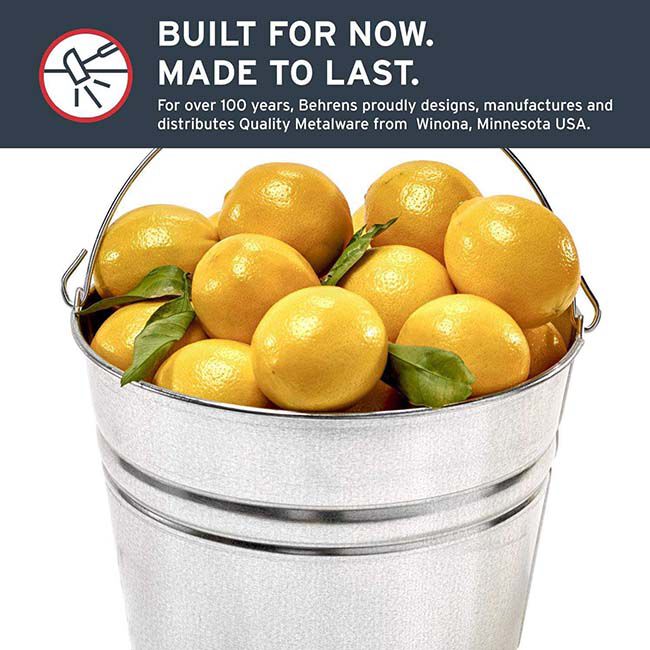 Behrens Galvanized Pail - 10-Quart Capacity image number null