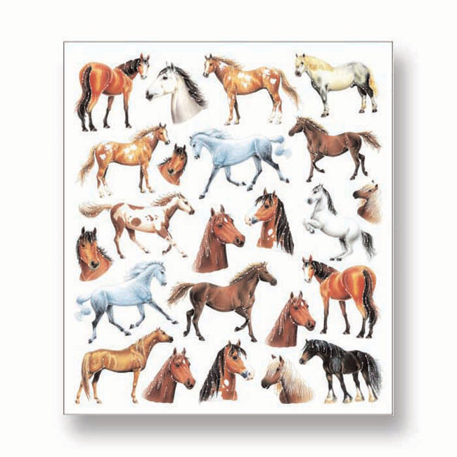Kelley and Company Horses and Horse Heads Stickers image number null