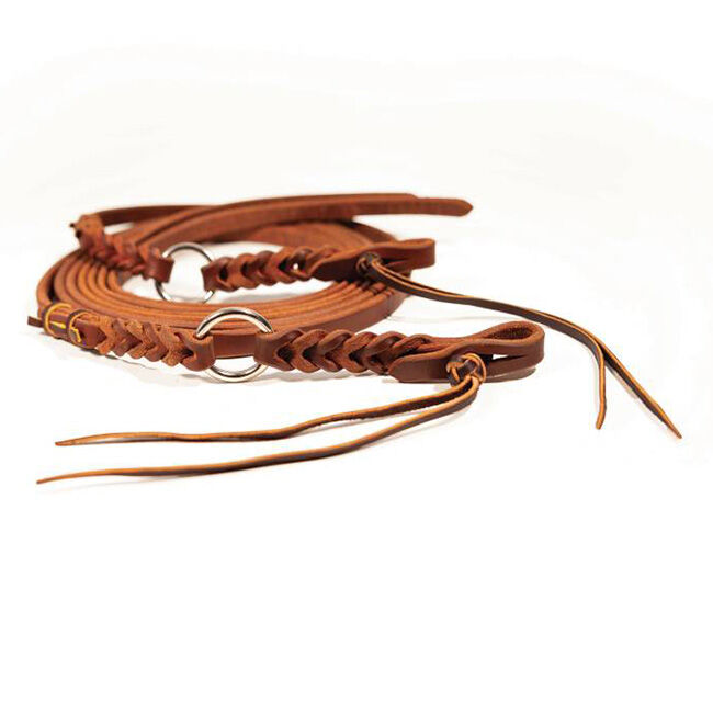 Professional's Choice Ranch Bleeding Heart Ring Split Reins image number null