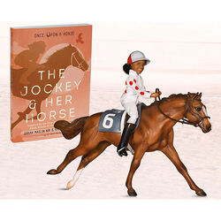 Breyer Cheryl White - Rider, Horse & Book Set