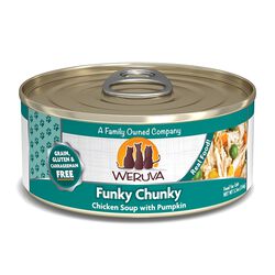 Weruva Funky Chunky Chicken Soup Canned Cat Food 5.5oz