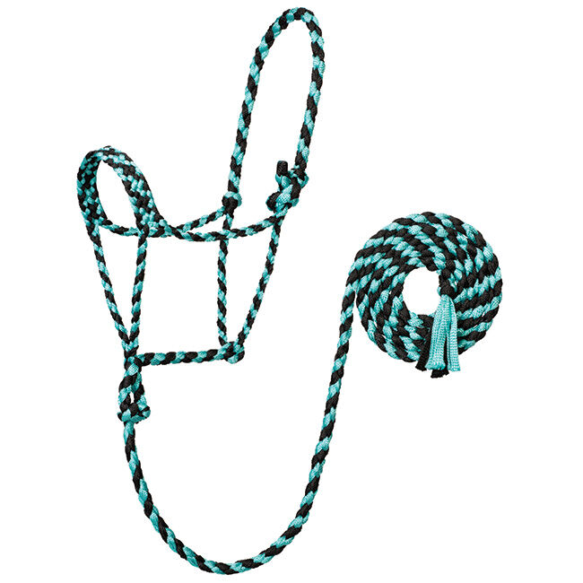 Weaver Equine Braided Rope Halter with 10' Lead image number null