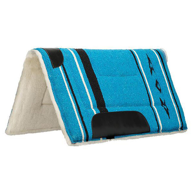 Weaver Pony Acrylic Straight Saddle Pad, Blue image number null