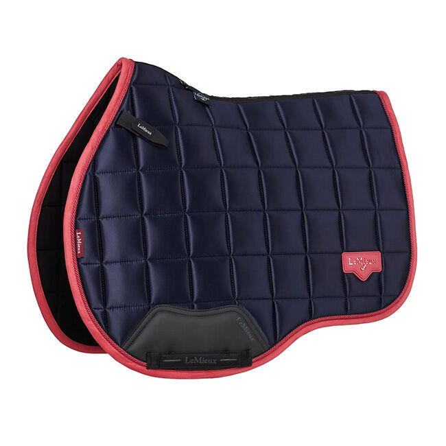 LeMieux Loire Classic All Purpose Pad - Navy/Cranberry image number null
