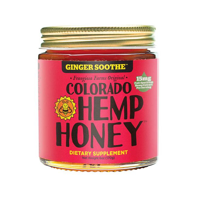 Colorado Hemp Honey for People & Pets -  Ginger Soothe image number null