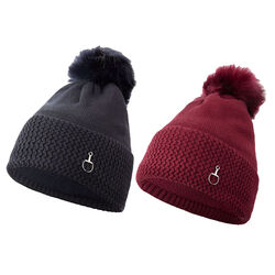 Horze Arya Knitted Hat with Pompom