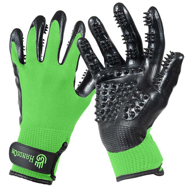 HandsOn Grooming Glove image number null